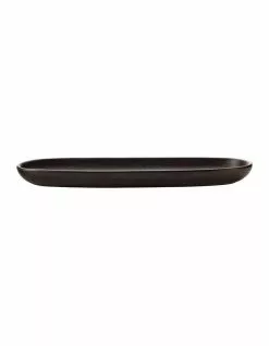 Maxwell & Williams Caviar 40x12.5cm Oblong Platter Black