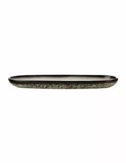 Maxwell & Williams Caviar 40x12.5cm Oblong Platter Granite