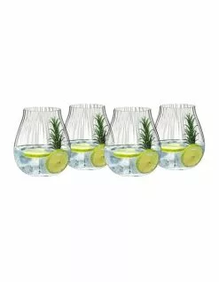 Riedel Optic O Gin Tumbler Set Of 4