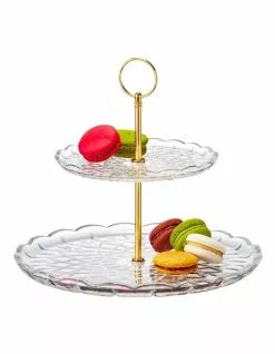 Salt&Pepper Milan 2 Tiered Cake Stand Clear 5 Salt&Pepper Milan 2 Tiered Cake Stand Clear -Dining Shop 727632910 3 720x928