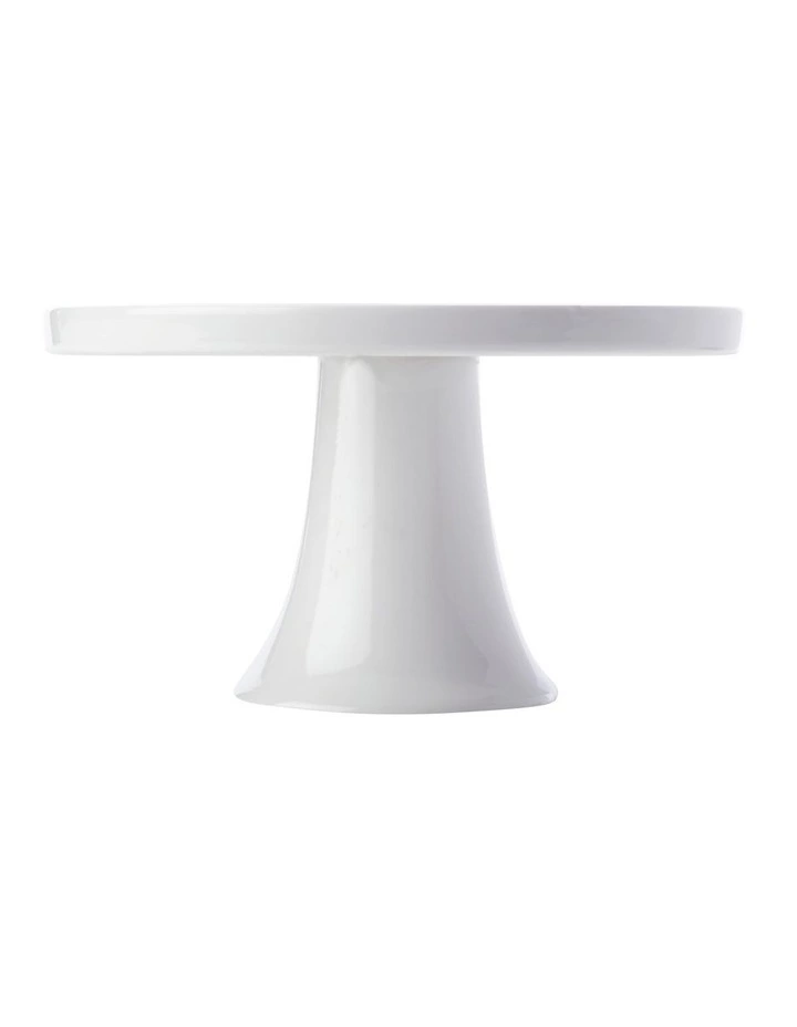 Maxwell & Williams White Basics 20cm Footed Cake Stand Gift Boxed White 1 Maxwell & Williams White Basics 20cm Footed Cake Stand Gift Boxed White