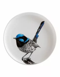 Maxwell & Williams Marini Ferlazzo Birds Fairy Wren 20cm Gift Boxed Plate