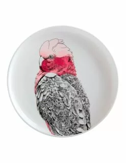 Maxwell & Williams Marini Ferlazzo Birds Galah 20cm Gift Boxed Plate