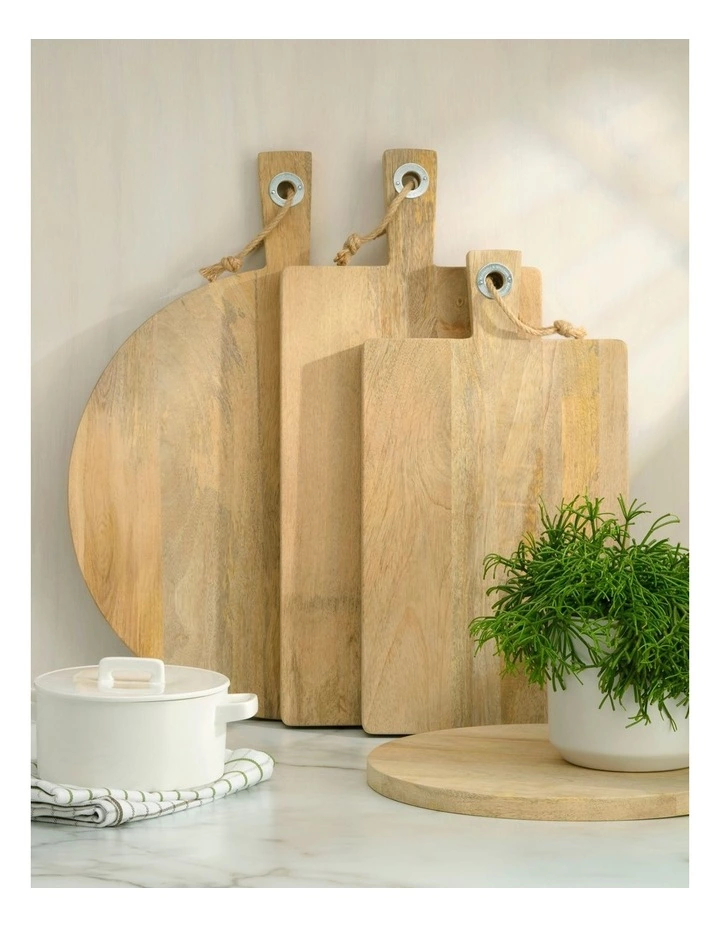 Maxwell & Williams Mezze 45x36m Round Board Brown 2 Maxwell & Williams Mezze 45x36m Round Board Brown - Image 2