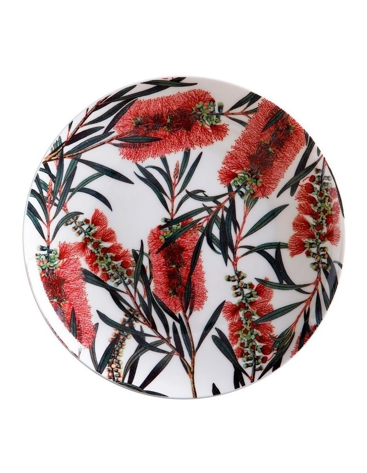 Maxwell & Williams Royal Botanic Garden Bottlebrush 20cm Gift Boxed Plate 1 Maxwell & Williams Royal Botanic Garden Bottlebrush 20cm Gift Boxed Plate