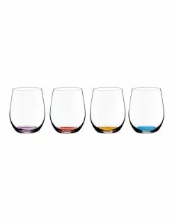 Riedel Happy O Wine Tumbler Vol. 2 Set Of 4