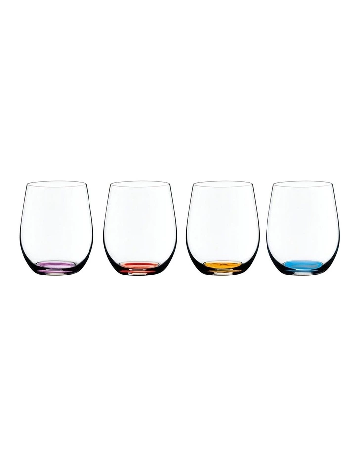 Riedel Happy O Wine Tumbler Vol. 2 Set Of 4 1 Riedel Happy O Wine Tumbler Vol. 2 Set Of 4