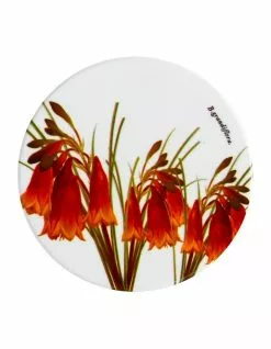 Maxwell & Williams Royal Botanic Garden Bells 9.5cm Ceramic Round Coaster