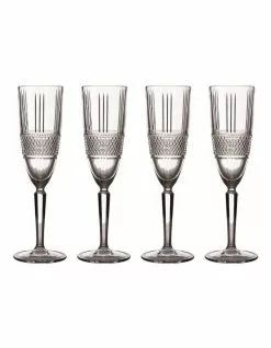 Maxwell & Williams Verona 150ml Flute Set of 4 Gift Boxed