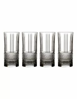 Maxwell & Williams Set of 4 315ml Verona Hi Ball Clear