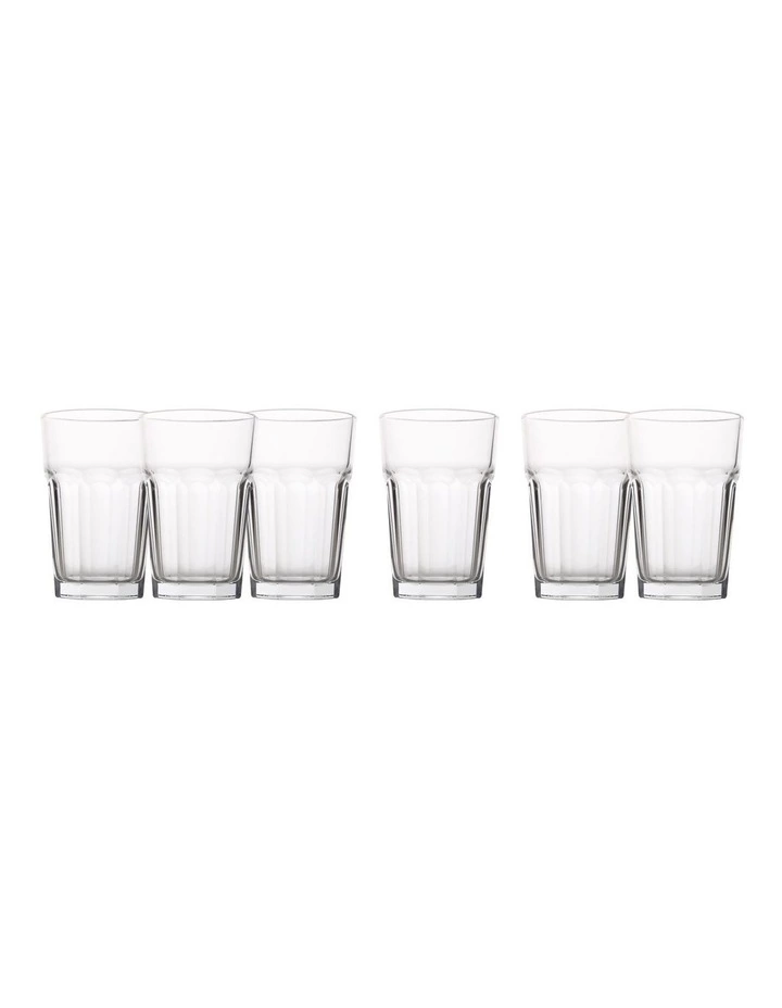 Maxwell & Williams Set of 6 400ml Princeton Tumbler Clear 1 Maxwell & Williams Set of 6 400ml Princeton Tumbler Clear