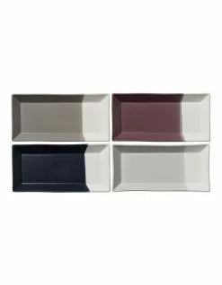 Royal Doulton Coffee Studio 4pc Rectangular Tray Set