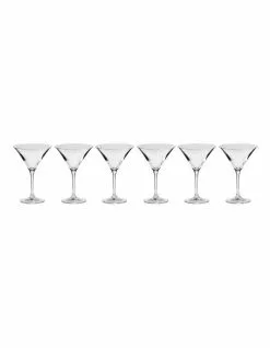 Krosno Avant-Garde Martini 150ML Set Of 6 Gift Boxed