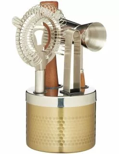 BarCraft 5 Piece Gift Boxed Cocktail Tool Set