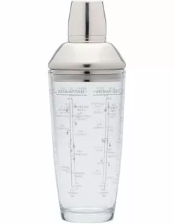 BarCraft 700ml Gift Boxed Cocktail Shaker