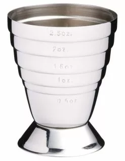 BarCraft 15-75ml Stainless Steel Cocktail Jigger