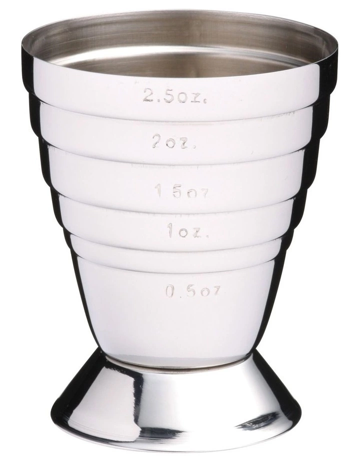 BarCraft 15-75ml Stainless Steel Cocktail Jigger 1 BarCraft 15-75ml Stainless Steel Cocktail Jigger