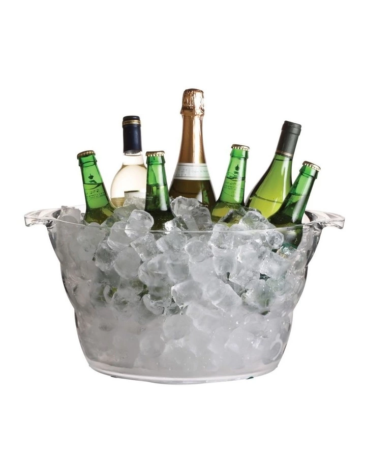 BarCraft Acrylic Oval Drinks Pail/Cooler 1 BarCraft Acrylic Oval Drinks Pail/Cooler