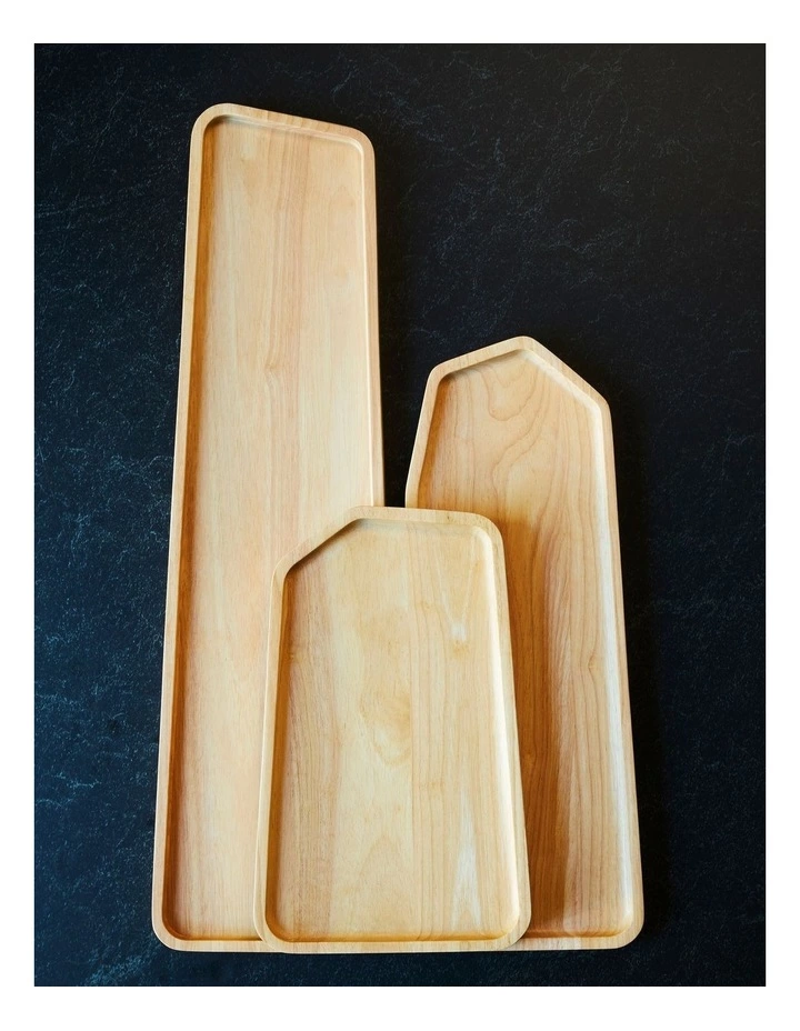 Stanley Rogers Wooden Serving Platter Rectangular Large 2 Stanley Rogers Wooden Serving Platter Rectangular Large - Image 2