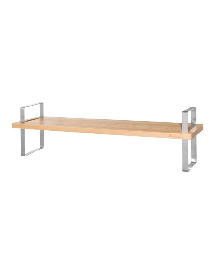 Stanley Rogers 75x20x2cm Multi Height Serving Board Large Natural 1 Stanley Rogers 75x20x2cm Multi Height Serving Board Large Natural