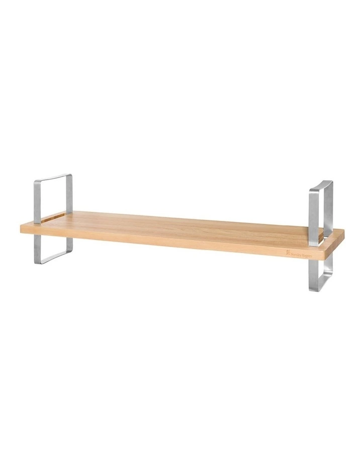 Stanley Rogers 75x20x2cm Multi Height Serving Board Large Natural 2 Stanley Rogers 75x20x2cm Multi Height Serving Board Large Natural - Image 2