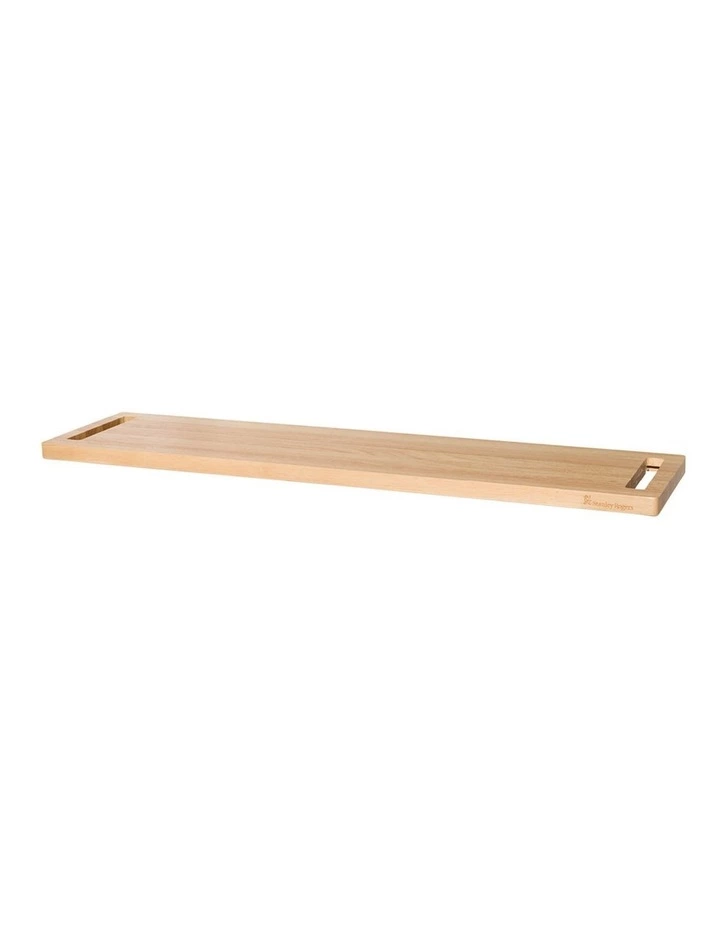 Stanley Rogers 75x20x2cm Multi Height Serving Board Large Natural 4 Stanley Rogers 75x20x2cm Multi Height Serving Board Large Natural - Image 4