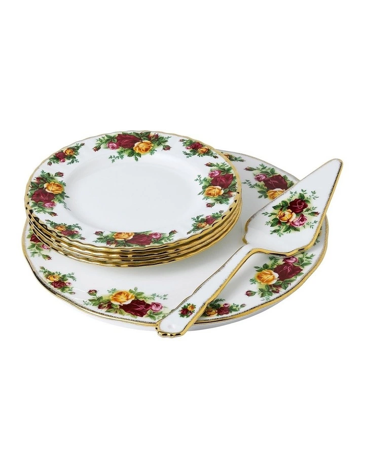 Royal Albert Old Country Rose 6pc Set Multi 1 Royal Albert Old Country Rose 6pc Set Multi