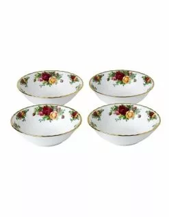 Royal Albert Old Country Roses 16cm Set of 4 Bowls