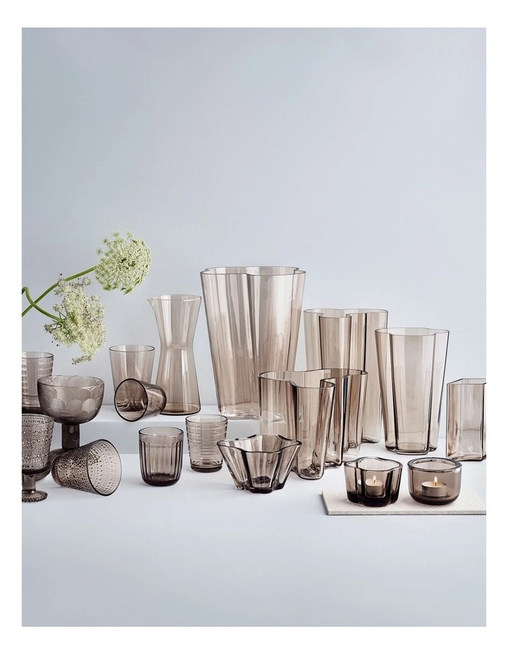 IITTALA Aino Aalto Set of 2 Tumbler Linen 2 IITTALA Aino Aalto Set of 2 Tumbler Linen - Image 2