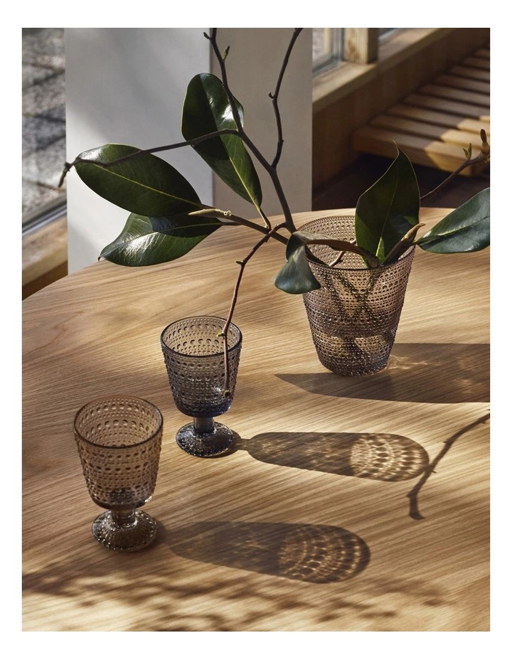 IITTALA Kastehelmi Set of 2 Universal Glass Linen 3 IITTALA Kastehelmi Set of 2 Universal Glass Linen - Image 3