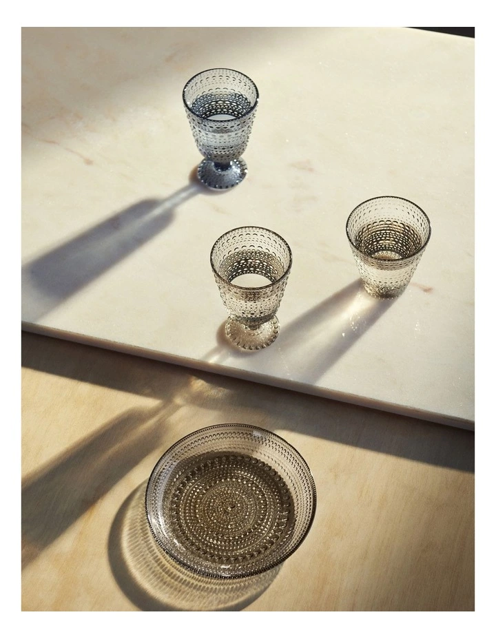 IITTALA Kastehelmi Set of 2 Universal Glass Linen 4 IITTALA Kastehelmi Set of 2 Universal Glass Linen - Image 4