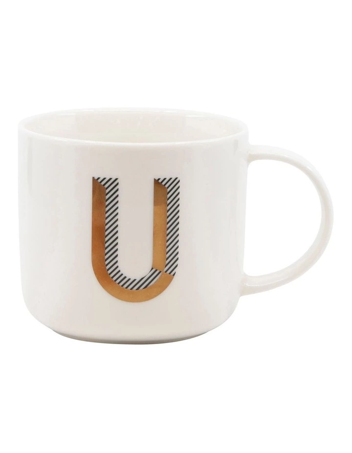 Salt&Pepper Alpha Mug 400ml - Letter U 1 Salt&Pepper Alpha Mug 400ml - Letter U