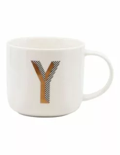 Salt&Pepper Alpha Mug 400ml - Letter Y