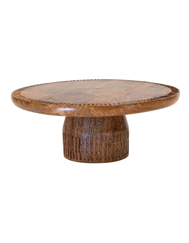 Salt&Pepper Vault 30x11cm Cake Stand Natural 2 Salt&Pepper Vault 30x11cm Cake Stand Natural - Image 2