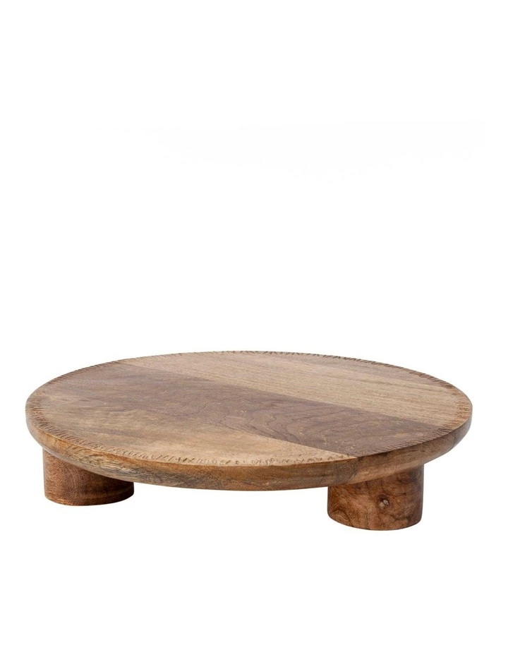 Salt&Pepper Vault 30x6.5cm Footed Stand Natural 1 Salt&Pepper Vault 30x6.5cm Footed Stand Natural