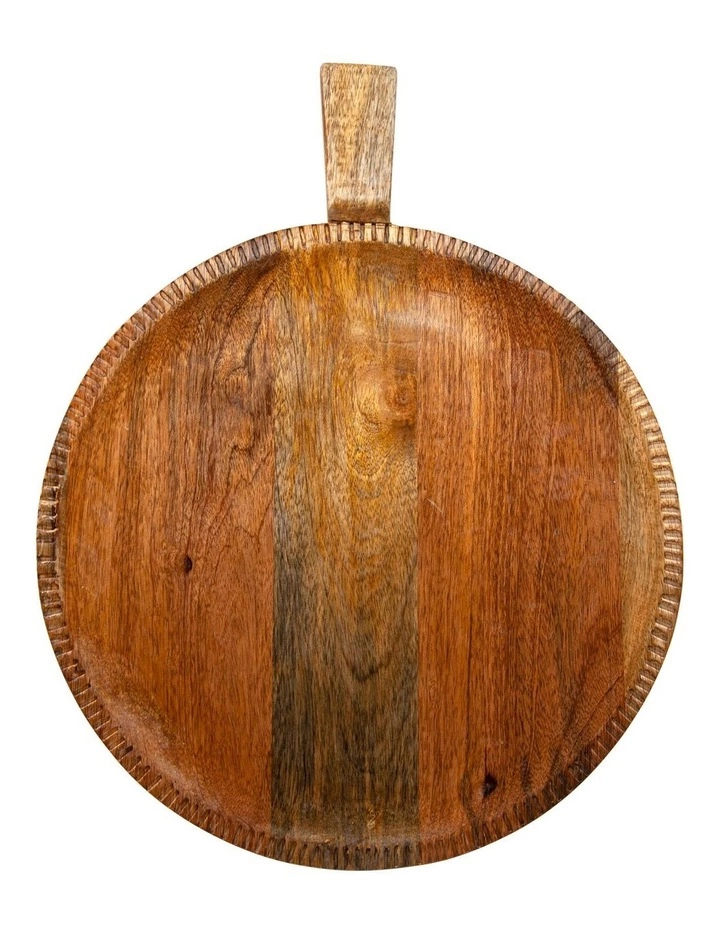 Salt&Pepper Vault 40cm Round Paddle Natural 1 Salt&Pepper Vault 40cm Round Paddle Natural