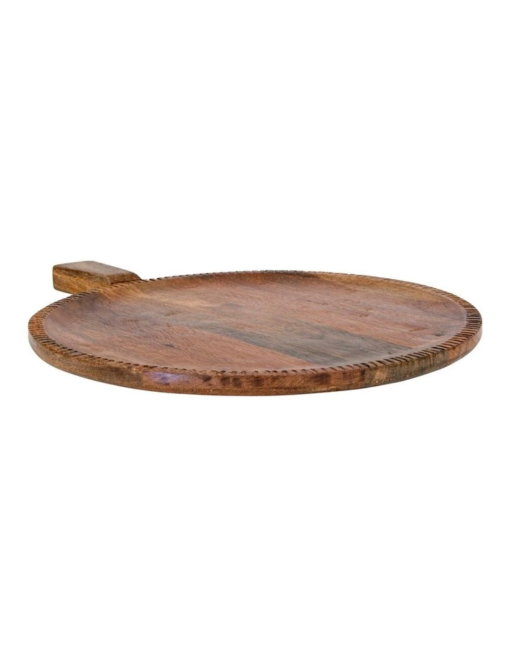 Salt&Pepper Vault 40cm Round Paddle Natural 2 Salt&Pepper Vault 40cm Round Paddle Natural - Image 2