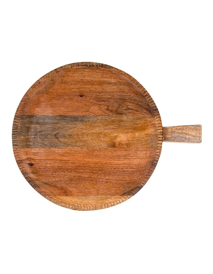 Salt&Pepper Vault 40cm Round Paddle Natural 3 Salt&Pepper Vault 40cm Round Paddle Natural - Image 3