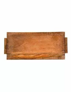 Salt&Pepper 37x17cm Rectangle Vault Tray Silver