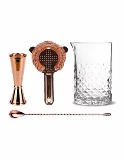 Cocktail Kit Copper Old Fashioned Bar Kit