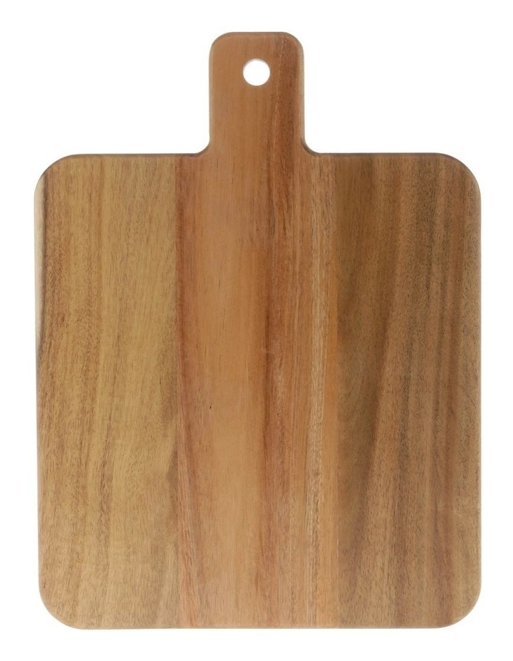 Australian House & Garden Coast 35x30cm Acacia Rectangle Paddle Board Natural 1 Australian House & Garden Coast 35x30cm Acacia Rectangle Paddle Board Natural