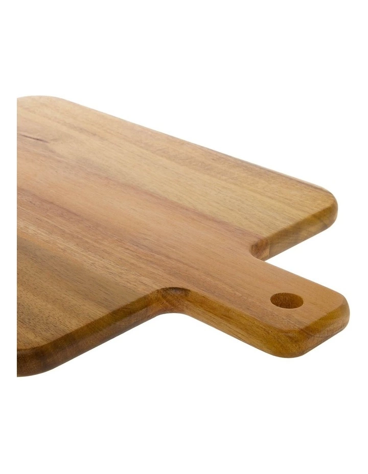 Australian House & Garden Coast 35x30cm Acacia Rectangle Paddle Board Natural 2 Australian House & Garden Coast 35x30cm Acacia Rectangle Paddle Board Natural - Image 2