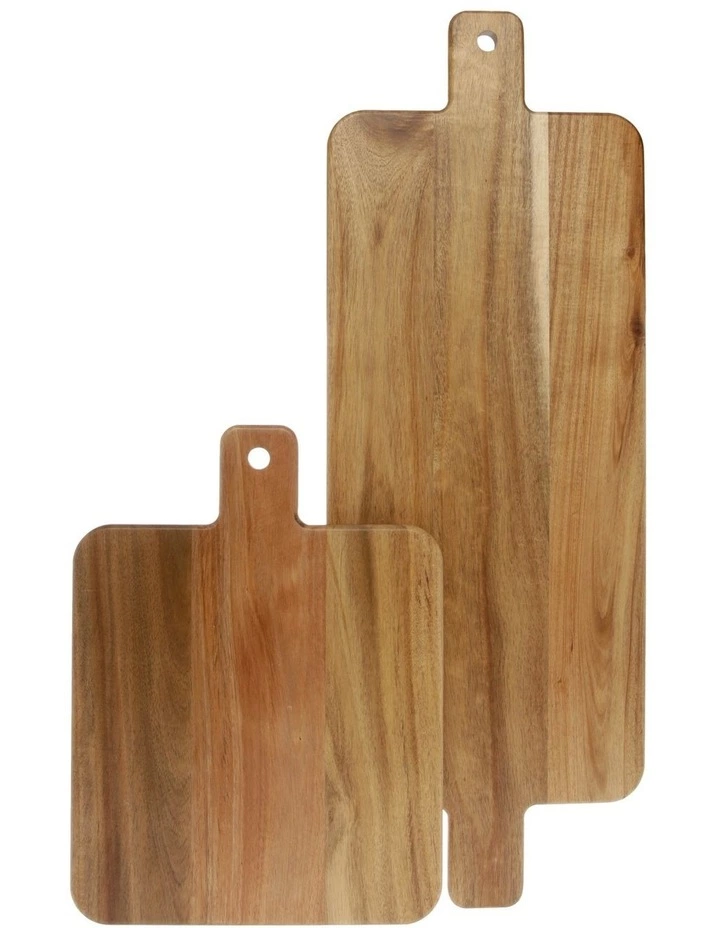 Australian House & Garden Coast 70x25 x1.5cm Acacia Double Paddle Board Natural 3 Australian House & Garden Coast 70x25 x1.5cm Acacia Double Paddle Board Natural - Image 3