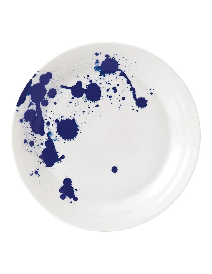 Royal Doulton Pacific Splash 28.5cm Plate White/Blue 1 Royal Doulton Pacific Splash 28.5cm Plate White/Blue