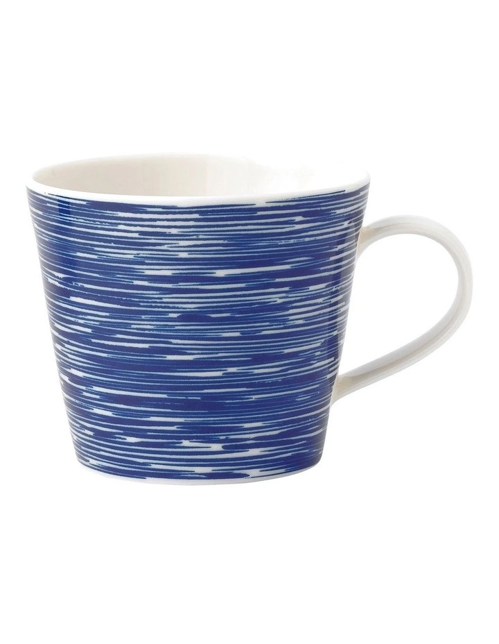 Royal Doulton Pacific Texture Mug Blue/White 1 Royal Doulton Pacific Texture Mug Blue/White