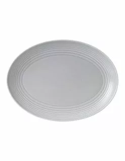 Royal Doulton Gordon Ramsay Maze 43cm Oval Platter Light Grey