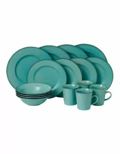 Royal Doulton Gordon Ramsay Union Street Cafe 16pc Dining Set Blue