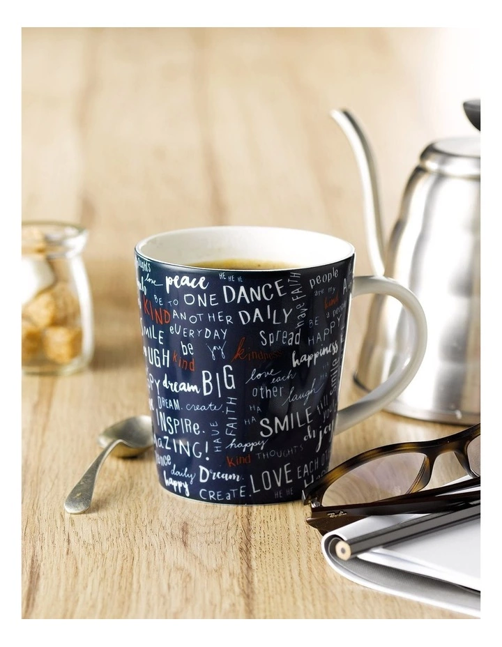 Royal Doulton Ellen DeGeneres Create Kindness Mug 450ml 2 Royal Doulton Ellen DeGeneres Create Kindness Mug 450ml - Image 2