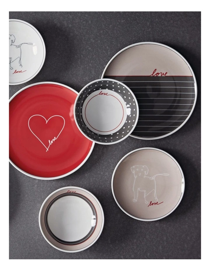 Royal Doulton Ellen DeGeneres Signature Accents 21cm Set of 4 Plate 2 Royal Doulton Ellen DeGeneres Signature Accents 21cm Set of 4 Plate - Image 2