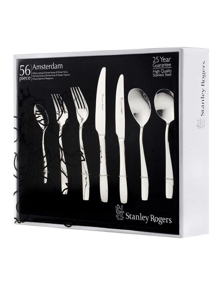 Stanley Rogers Amsterdam 56pc Cutlery set 1 Stanley Rogers Amsterdam 56pc Cutlery set